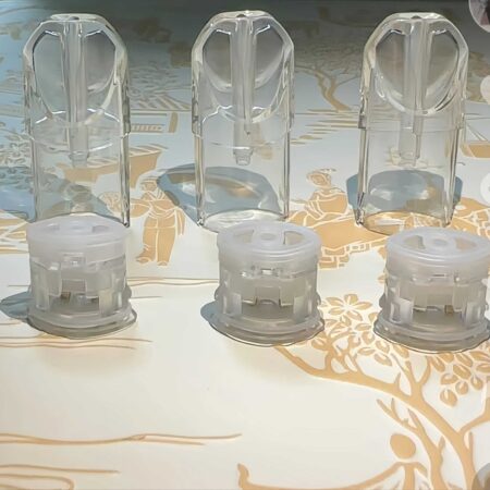 sp2s/tutx白底陶瓷芯四色發光空倉-1.6ml空煙彈-不漏油麻醉空彈