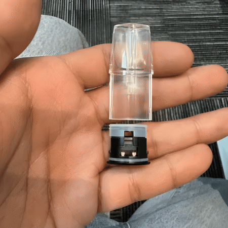LANA黑色底座七彩發光空倉-2.0ml上下底部一代通用空煙彈/空殼/空倉